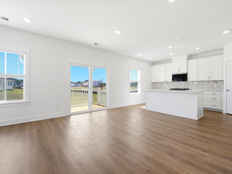 Spacious, unfurnished interior of a new home in The Coves at Lakes of Cane Bay II, Summerville (Image 22). Spacious, unfurnished interior of a new home in The Coves at Lakes of Cane Bay II, Summerville (Image 22).