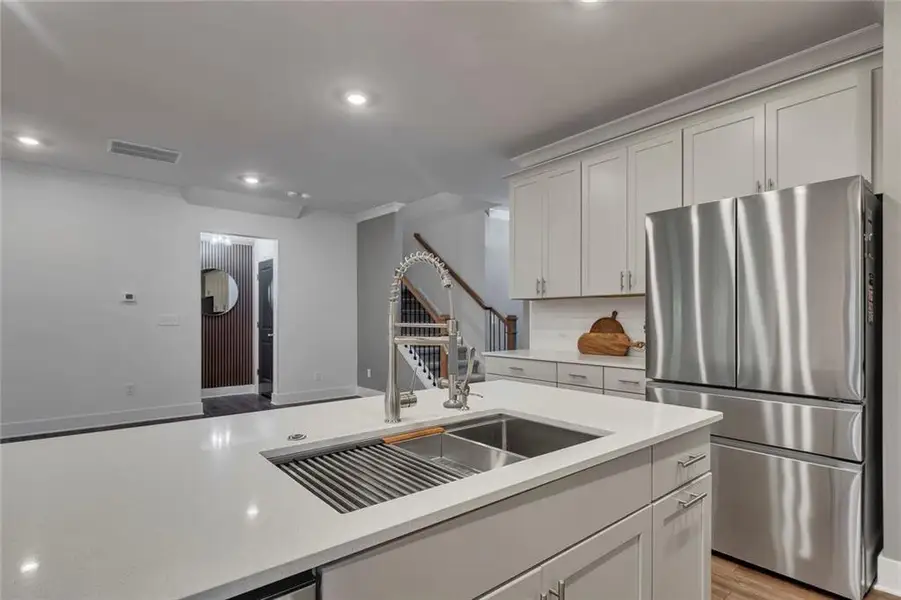 Furnished interior view inside a new home in , Canton (Image 17).