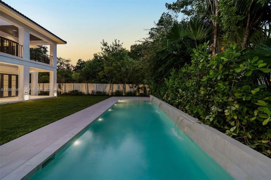 Exterior details and patio area of a home in , Miami (Image 3).