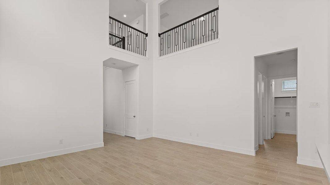 Representative unfurnished interior of a home built from the Lorne by Chesmar Homes in Artavia, Conroe (Image 14). Representative unfurnished interior of a home built from the Lorne by Chesmar Homes in Artavia, Conroe (Image 14).