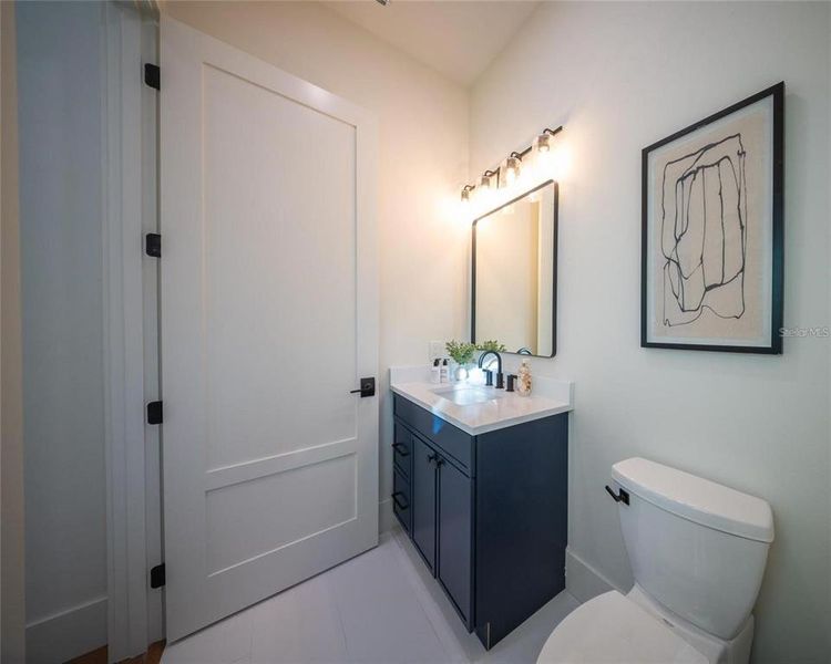 Furnished interior view inside a new home in , Sarasota (Image 46).