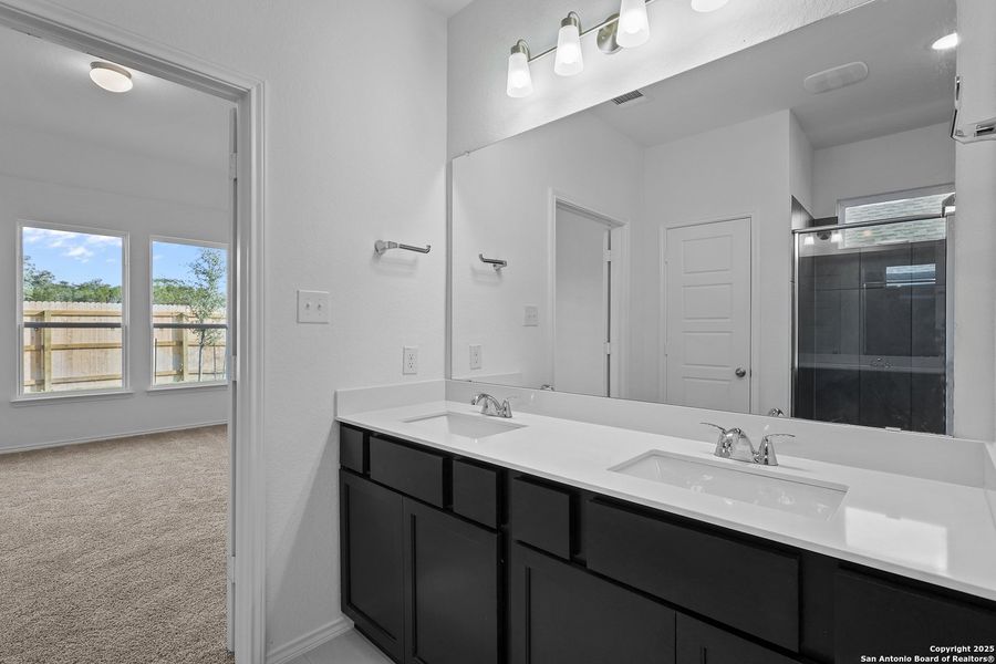 Furnished interior view inside a new home in Davis Ranch, San Antonio (Image 12).