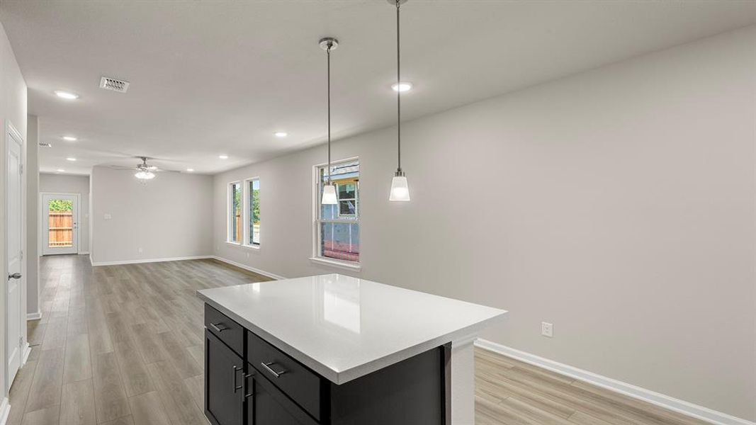 Furnished interior view inside a new home in Churchill 40s, Anna (Image 9).
