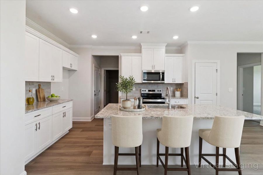 Furnished interior view inside a new home in Windsor, North Augusta (Image 10).