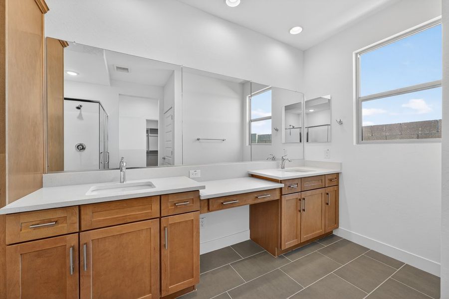 Furnished interior view inside a new home in Meridian, Queen Creek (Image 14).