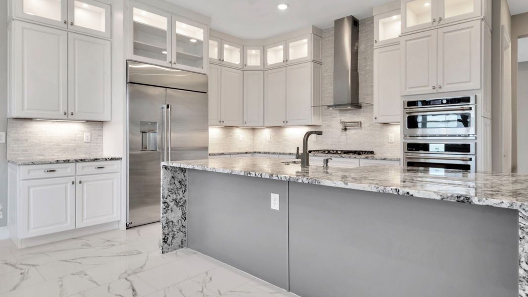 Representative furnished interior of a home built from the Grand Canary by DRB Homes in River Preserve Estates, Parrish (Image 9).