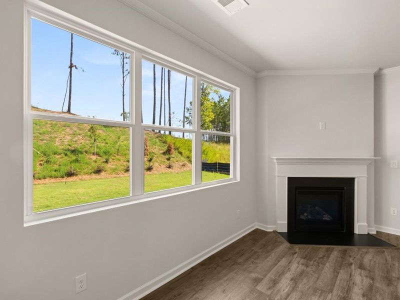 Spacious, unfurnished interior of a new home in Parkside at Carter Grove, Cartersville (Image 21).