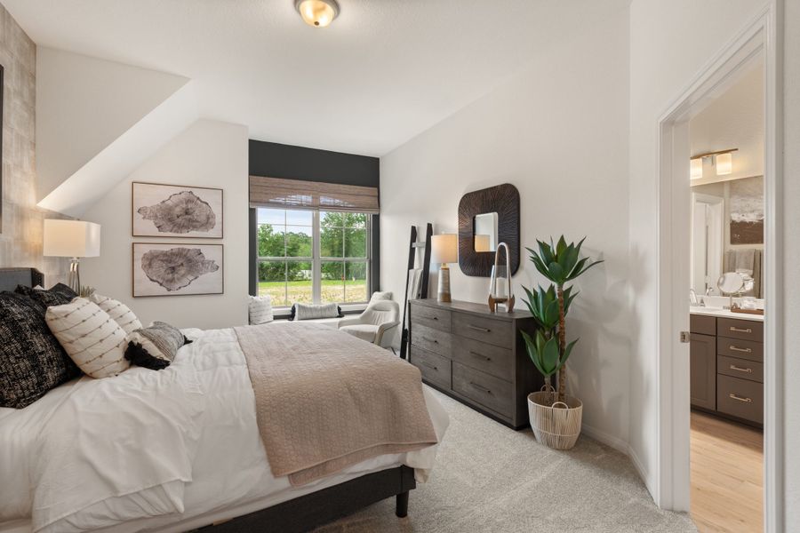 Furnished interior view inside a new home in Woodforest, Montgomery (Image 8). Furnished interior view inside a new home in Woodforest, Montgomery (Image 8).