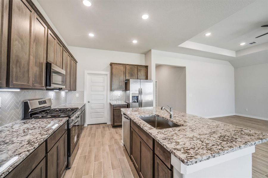 Furnished interior view inside a new home in Windmill Estates, Magnolia (Image 14).