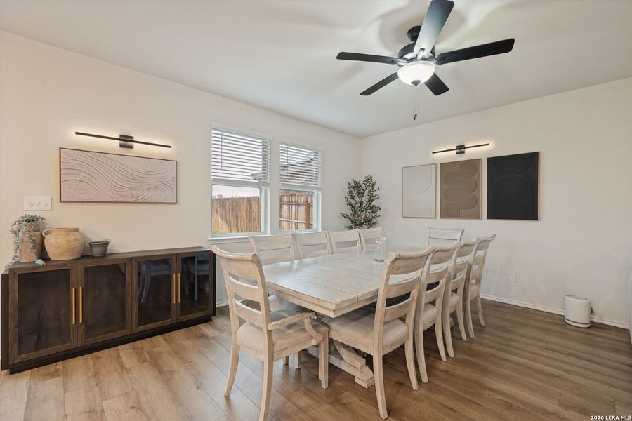 Furnished interior view inside a new home in Horizon Pointe, Converse (Image 17).