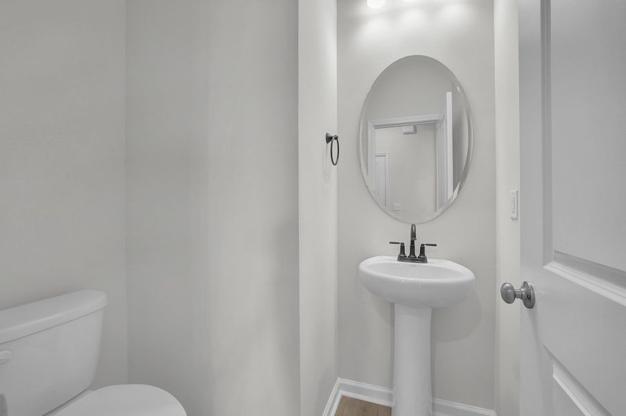 Furnished interior view inside a new home in Grand Park, Leland (Image 11).