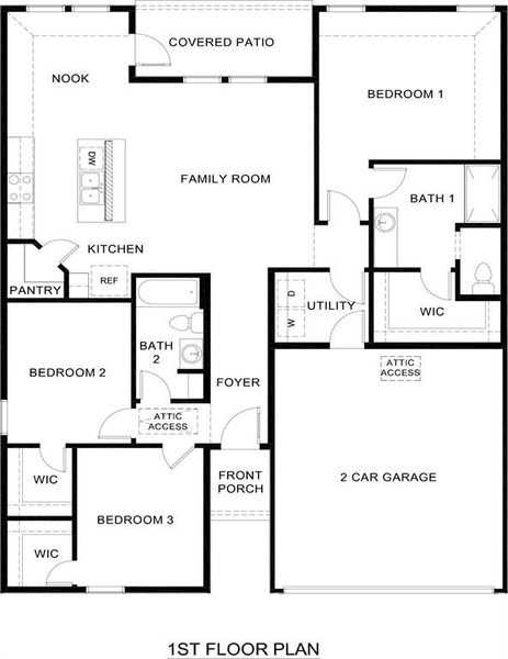 View of layout