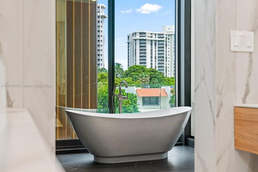 Furnished interior view inside a new home in , Miami Shores (Image 4).