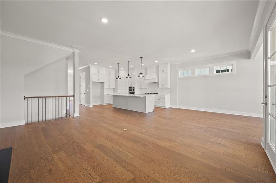 Spacious, unfurnished interior of a new home in , Woodstock (Image 17).