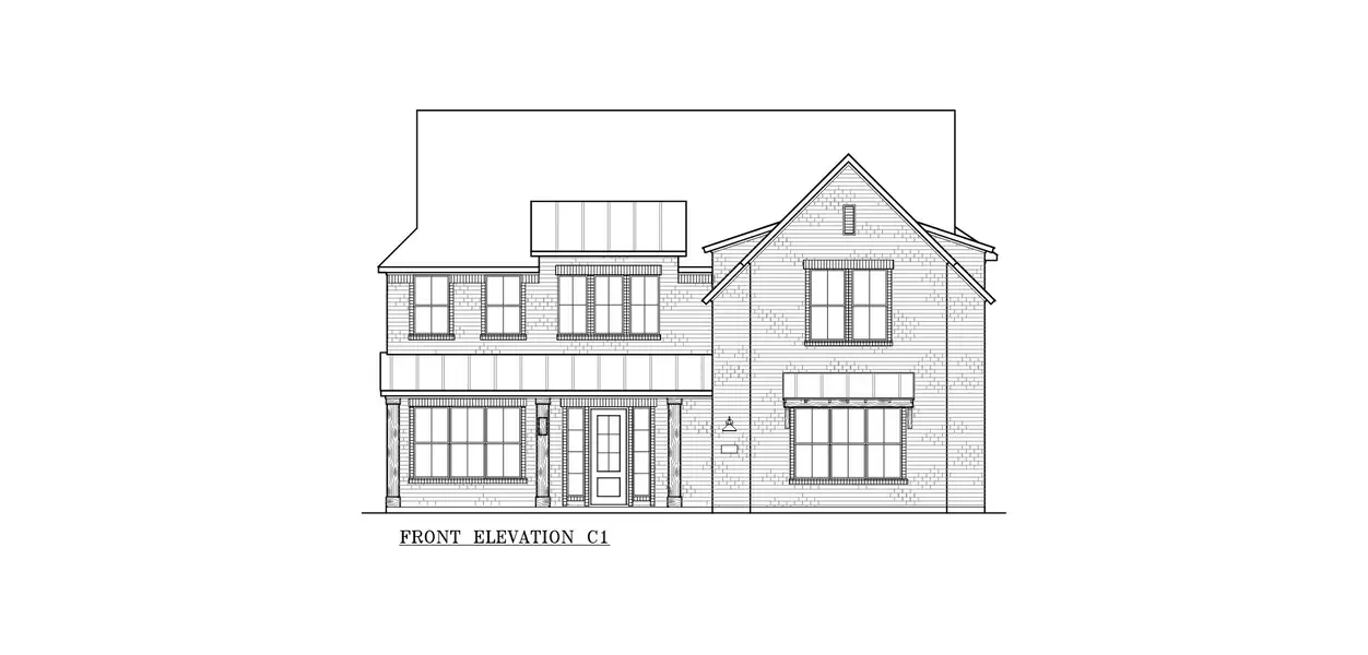 Representative rendering of the exterior for the Santorini 60/65’s by Chesmar Homes (Image 6).