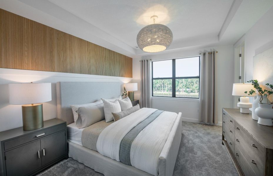 Furnished interior view inside a new home in Everton, Lantana (Image 12).