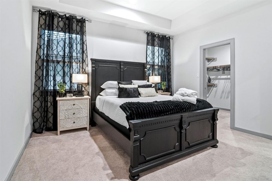 Furnished interior view inside a new home in , Houston (Image 27). Furnished interior view inside a new home in , Houston (Image 27).