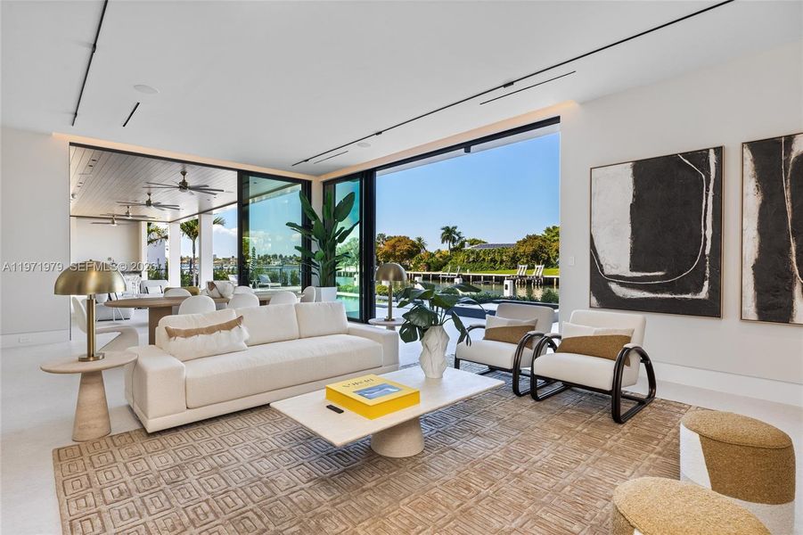 Furnished interior view inside a new home in , Fort Lauderdale (Image 13).
