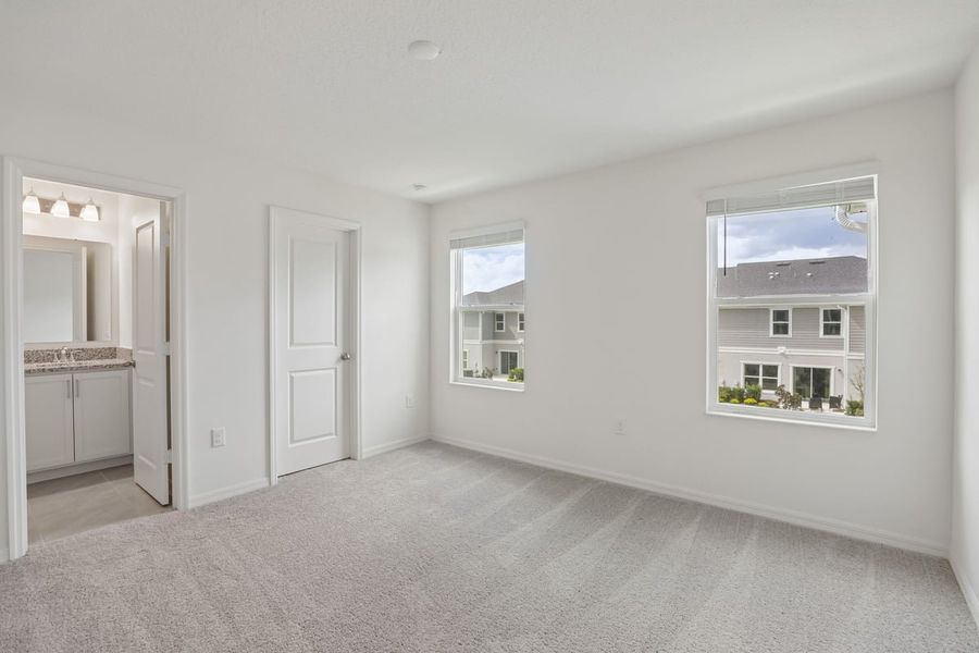 Spacious, unfurnished interior of a new home in Reserve at Forest Lake Townhomes, Lake Wales (Image 12). Spacious, unfurnished interior of a new home in Reserve at Forest Lake Townhomes, Lake Wales (Image 12).