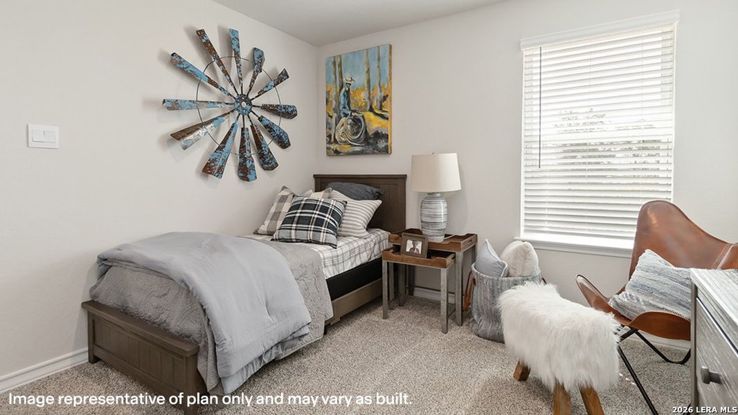 Furnished interior view inside a new home in Brookstone Creek, San Antonio (Image 31). Furnished interior view inside a new home in Brookstone Creek, San Antonio (Image 31).