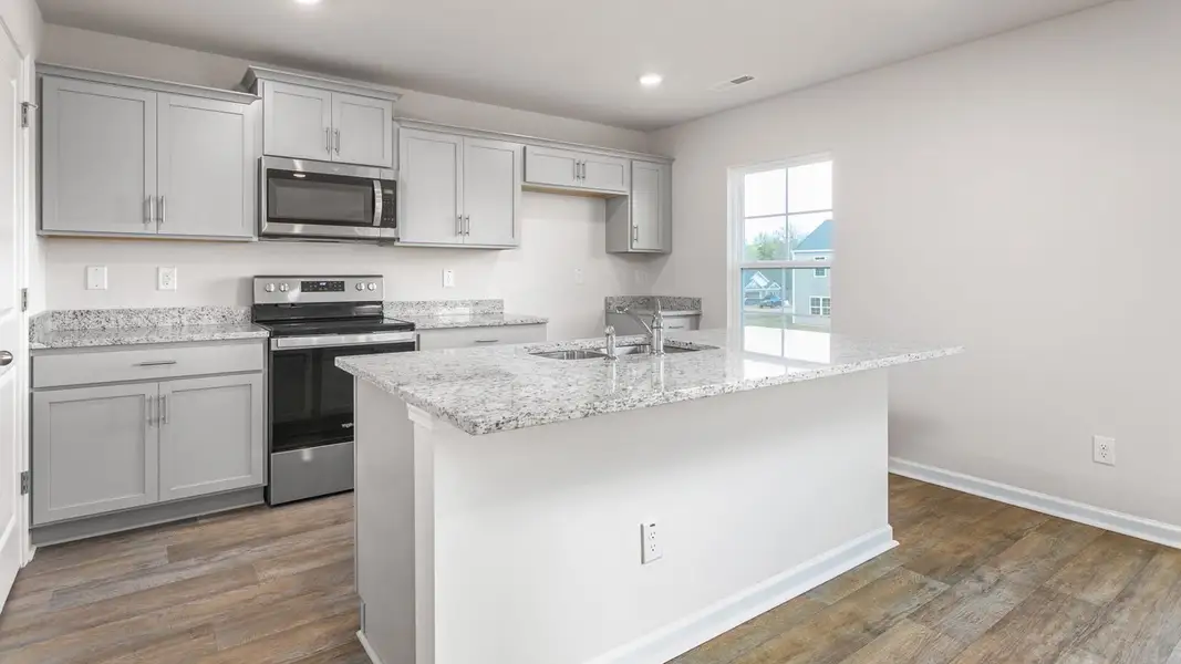 Furnished interior view inside a new home in Aurora Acres, Snow Camp (Image 4).