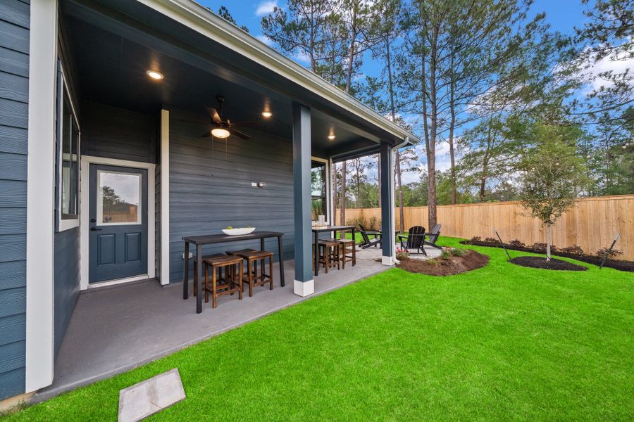 Exterior details and patio area of a home in Jubilee, Hockley (Image 3). Exterior details and patio area of a home in Jubilee, Hockley (Image 3).