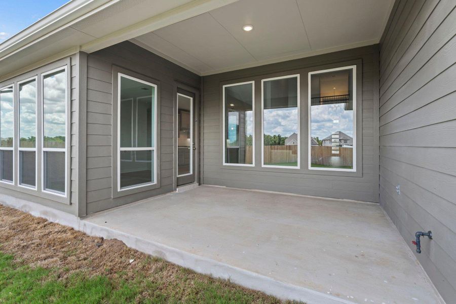 Rear Covered Patio Rear Covered Patio