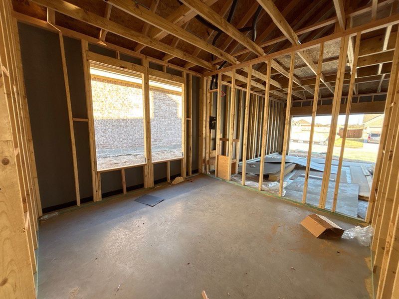 In-progress construction of a new home in Waterford Park, Weatherford, TX (Image 10).