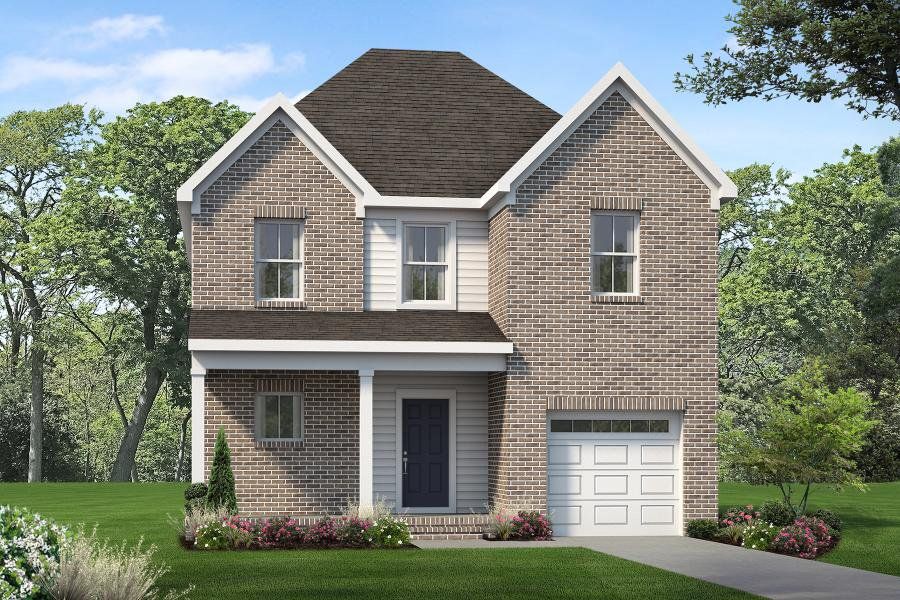 Representative exterior photo of a completed home built from the Anderson by Parkside Builders in Givens Park, Chattanooga, TN (Image 25).