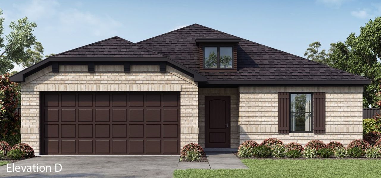 Representative exterior photo of a completed home built from the Cottonwood III by Altura Homes in Stonecreek, Sulphur Springs, TX (Image 1). Representative exterior photo of a completed home built from the Cottonwood III by Altura Homes in Stonecreek, Sulphur Springs, TX (Image 1).