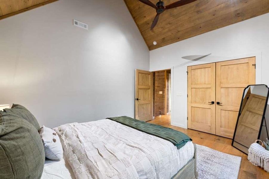 Furnished interior view inside a new home in , Blue Ridge (Image 14).