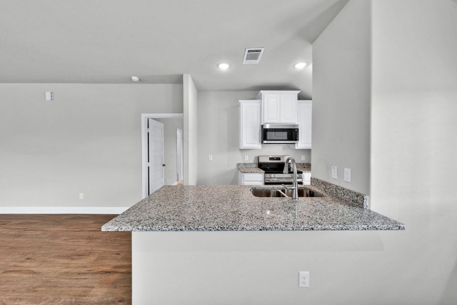 Furnished interior view inside a new home in Stonecreek, Sulphur Springs (Image 5).