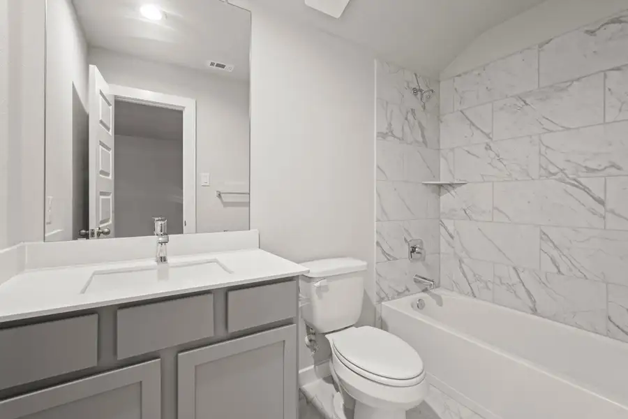 Furnished interior view inside a new home in Morton Creek Ranch, Katy (Image 5). Furnished interior view inside a new home in Morton Creek Ranch, Katy (Image 5).