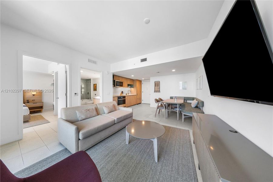 Furnished interior view inside a new home in Natiivo Miami, Miami (Image 8).