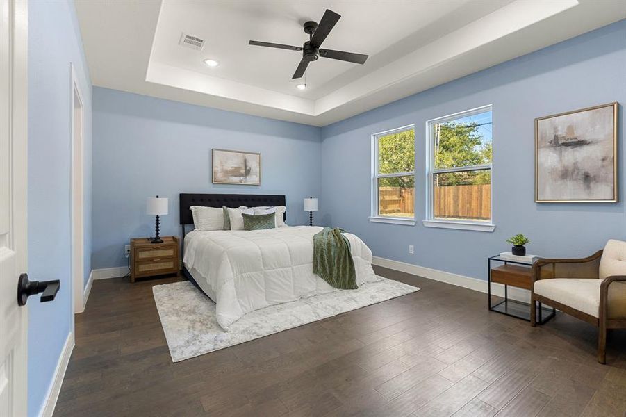 Furnished interior view inside a new home in , DeSoto (Image 6). Furnished interior view inside a new home in , DeSoto (Image 6).