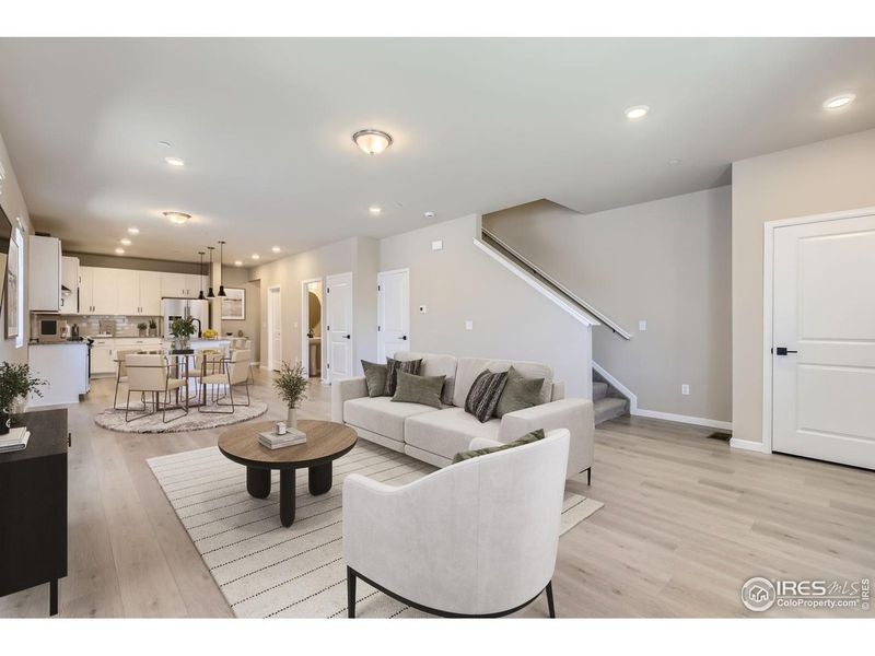 Furnished interior view inside a new home in Waterfield, Fort Collins (Image 7).