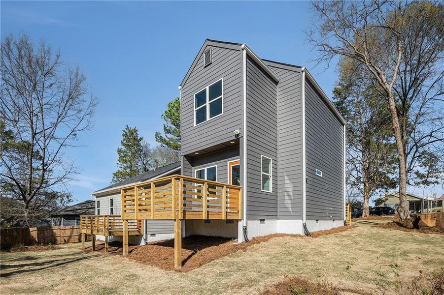Front exterior of a new home in , Atlanta, GA, highlighting curb appeal (Image 1). Front exterior of a new home in , Atlanta, GA, highlighting curb appeal (Image 1).