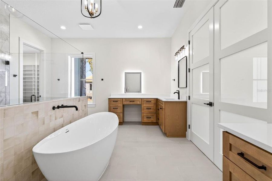 Furnished interior view inside a new home in , Dade City (Image 47). Furnished interior view inside a new home in , Dade City (Image 47).