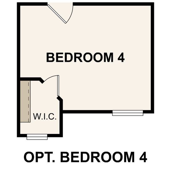 2D floor plan layout for the Gannet by Century Communities in Vue at Evelyn, Austin, TX (Image 6).