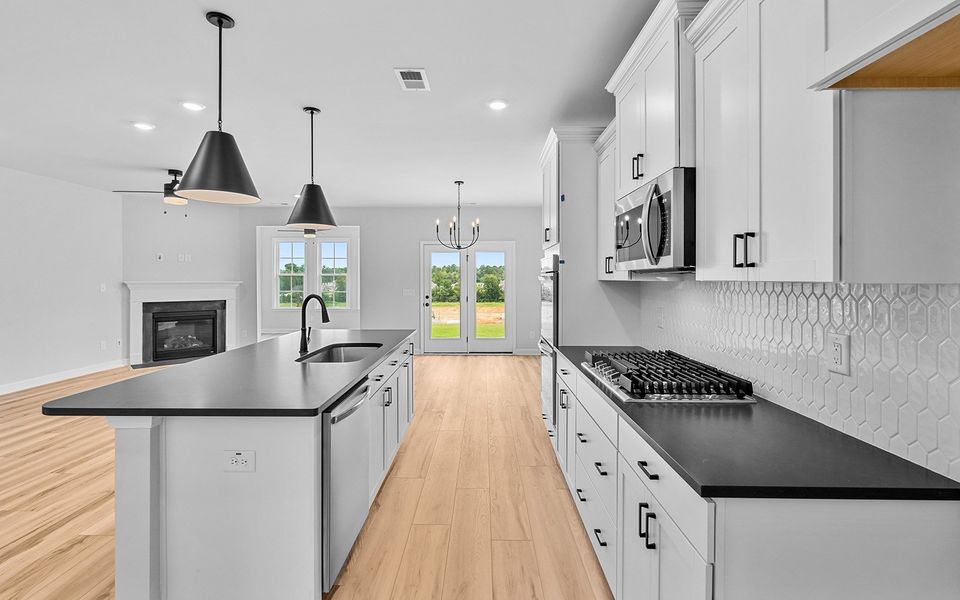 Furnished interior view inside a new home in Fieldstone, Lexington (Image 15).