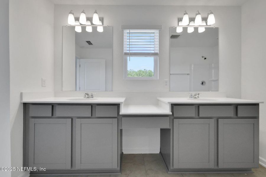 Furnished interior view inside a new home in , Green Cove Springs (Image 9). Furnished interior view inside a new home in , Green Cove Springs (Image 9).