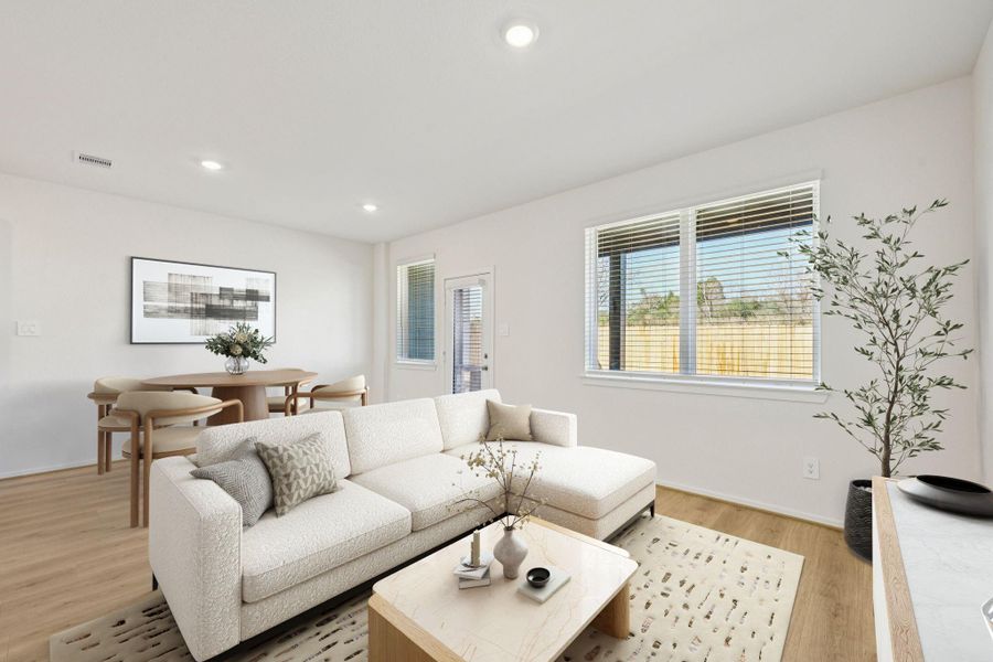 Photo is not of the actual home, but is an inspirational photo of builder’s model home and may depict options, furnishings, and/or decorator features that are not included Photo is not of the actual home, but is an inspirational photo of builder’s model home and may depict options, furnishings, and/or decorator features that are not included