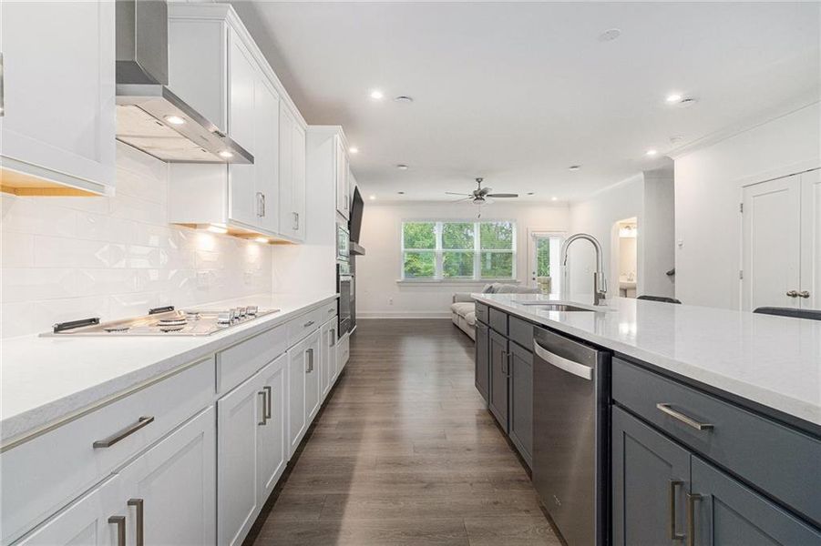 Furnished interior view inside a new home in , Decatur (Image 16).