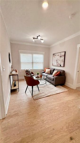 Furnished interior view inside a new home in , Atlanta (Image 14). Furnished interior view inside a new home in , Atlanta (Image 14).