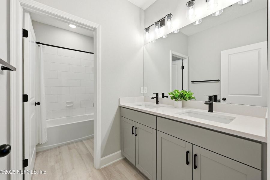 Furnished interior view inside a new home in , Ponte Vedra (Image 28).