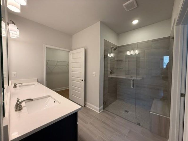 Furnished interior view inside a new home in Cooper's Walk, Loganville (Image 8). Furnished interior view inside a new home in Cooper's Walk, Loganville (Image 8).