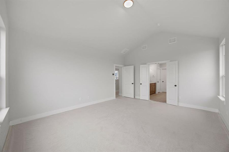 Spacious, unfurnished interior of a new home in The Heights at Uptown Celina, Celina (Image 26). Spacious, unfurnished interior of a new home in The Heights at Uptown Celina, Celina (Image 26).