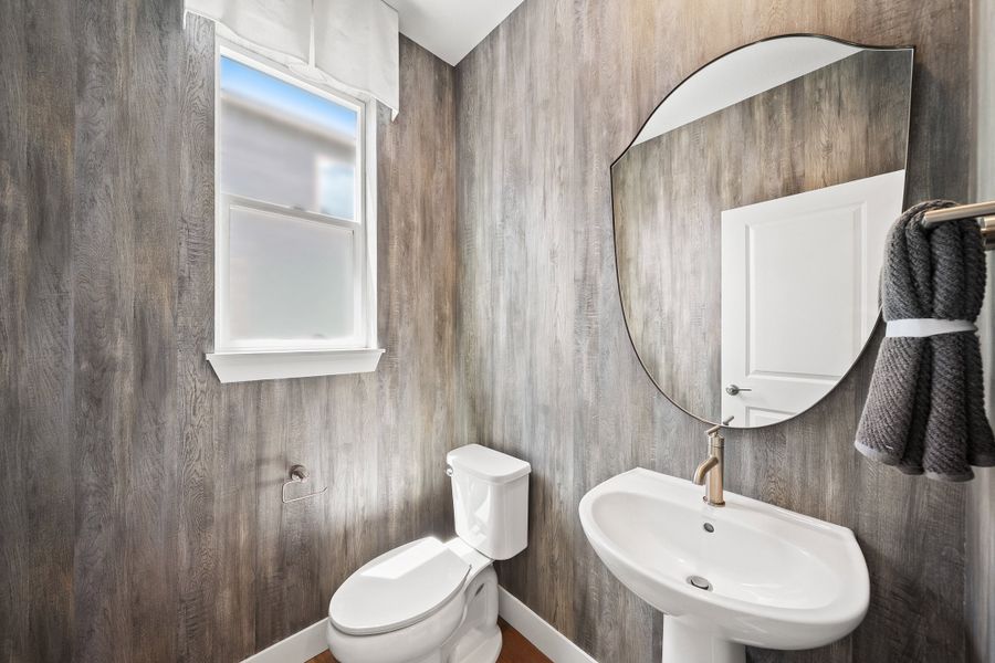 Representative furnished interior of a home built from the 3 by Trumark Homes in Berkeley Villas, Denver (Image 20).
