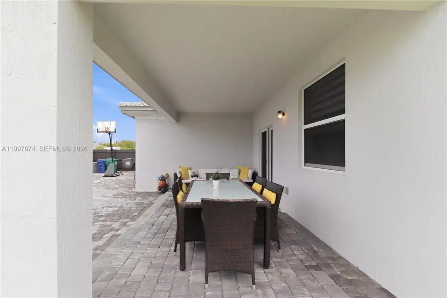 Exterior details and patio area of a home in , Homestead (Image 4).