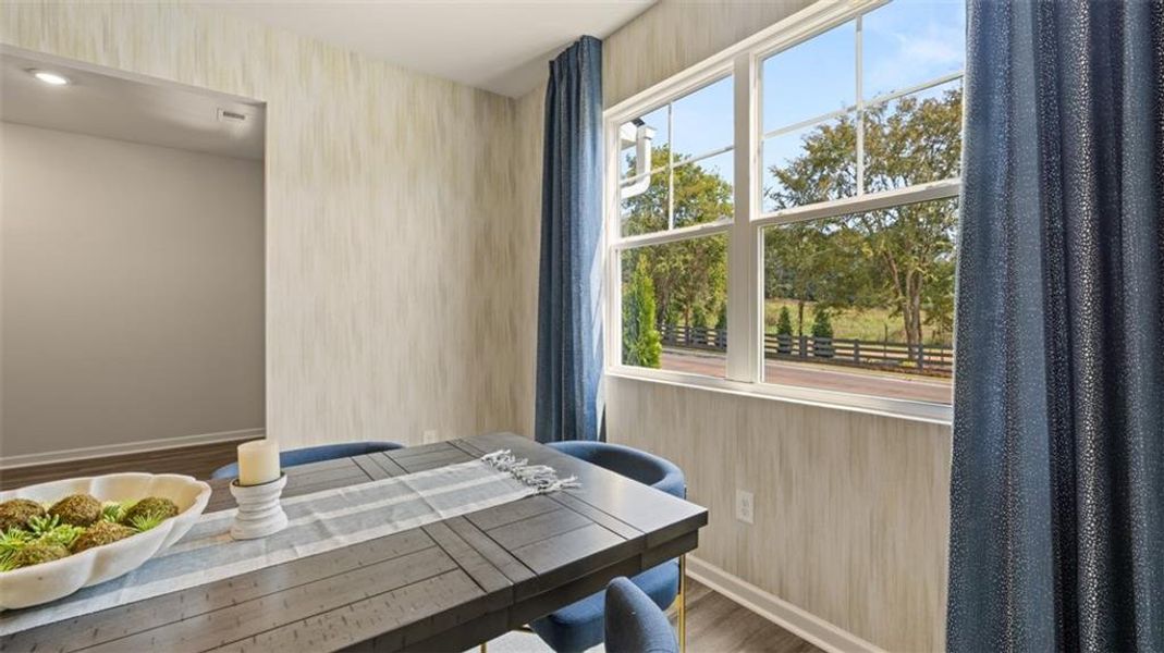 Furnished interior view inside a new home in Jackson Landing, Jefferson (Image 8). Furnished interior view inside a new home in Jackson Landing, Jefferson (Image 8).